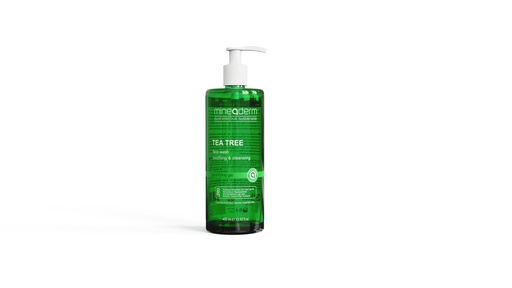 [8680525350334] MINEADERM TEA TREE FACE & BODY WASH 400 ML