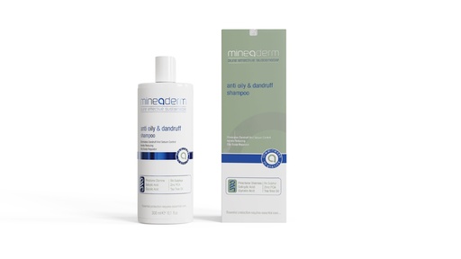 [8680525350679] MINEADERM ANTI OILY& DANDRUFF SHAMPOO 300 ML
