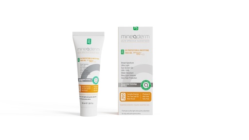 [8680525350792] MINEADERM UV PROTECTION & MATIFYING FACE GEL SPF 50+ 50 ML