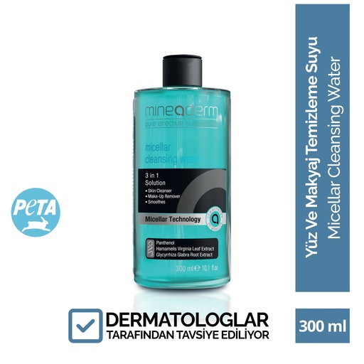 [8680525351652] MINEADERM MICELLAR CLEANSING WATER 300 ML